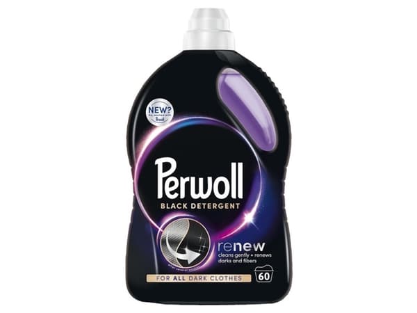 Vaskemiddel Flytende Perwoll Sort 60W 3L