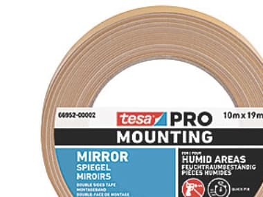 tesa Asennus PRO Spiegel 66952-00001-00 Asennusteippi Valkoinen (P x L) 5 m x 19 mm 1 kpl