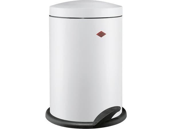 Wesco WESCO pedalbøtte Alpha 13l hvit