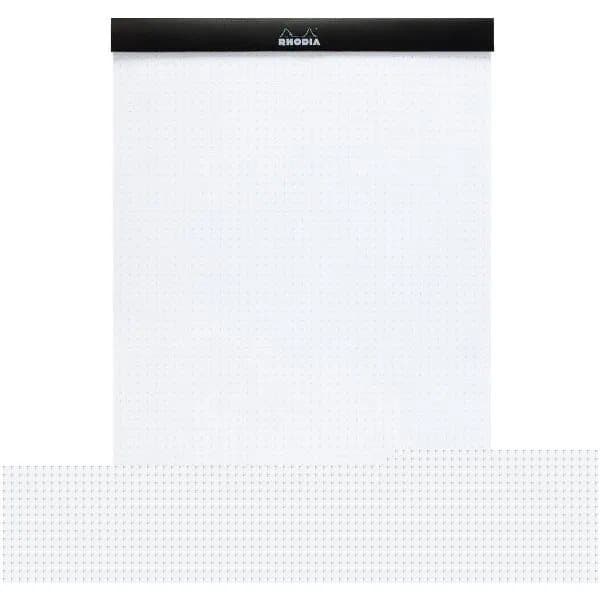 Rhodia Dot Pad A4 - 80 microperforated sheets - 80gram (not punched - cardboard backed) - Rhodia 18559C