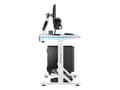 Miniatyrbild 4 av 5: Ultradesk IRON, Rak, Rektangulär form, Spela, Mätt, Vit, T-ben