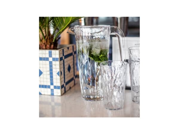 koziol Superglas, Jug, 1,5 l, Gjennomsiktig, Glass, Rund, 122 mm