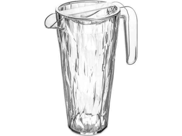 koziol Superglas, Jug, 1,5 l, Gjennomsiktig, Glass, Rund, 122 mm