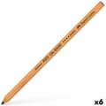 Miniatyrbild 1 av 2: Pencil Faber-Castell Pitt Oil Base Hard Black Hexagonal (6 Units)
