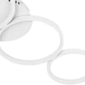 Miniatyrbillede 3 af 6: Moderne LED loftslampe med fjernbetjening - 4 hvide cirkler
