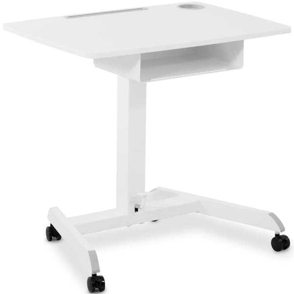 Vipbart, justerbart laptopstativ med hylde 80 x 56 cm 760 - 1130 mm