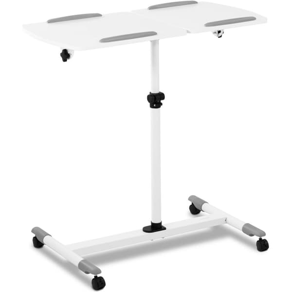 Bord, vippeligt, justerbart laptopstativ, 2 plader, 43 x 91 cm, 700 - 1100 mm