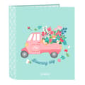 Miniatyrbillede 1 af 2: Ring binder Glow Lab Pepa Green A4 (27 x 33 x 6 cm)