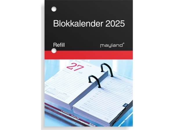 Blokkalender REFILL 2025