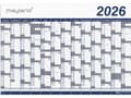 Miniatyrbild 1 av 4: Kæmpekalender 1x13 måneder PP-plast 2026 - leveres i paprør