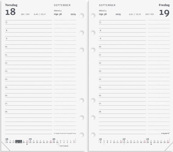 System PP dagkalender REFILL 2025
