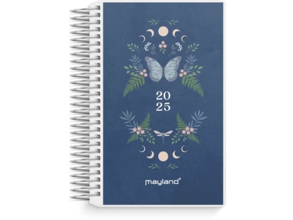 Mini-dagkalender med 4 bilder, PP-plast 2025