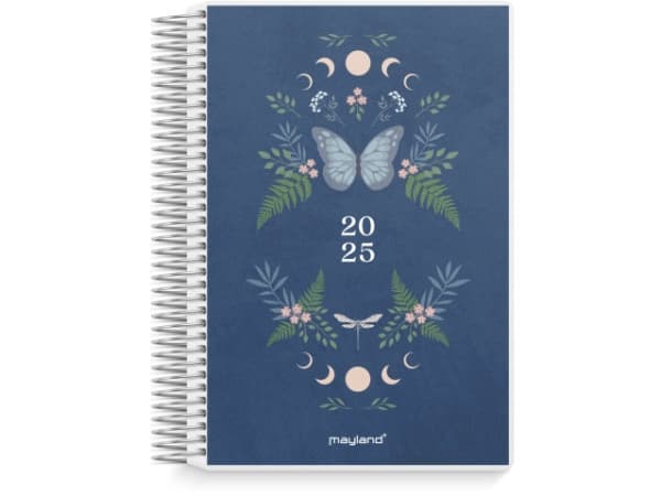Dagkalender m/4 illu. PP-plast 2025