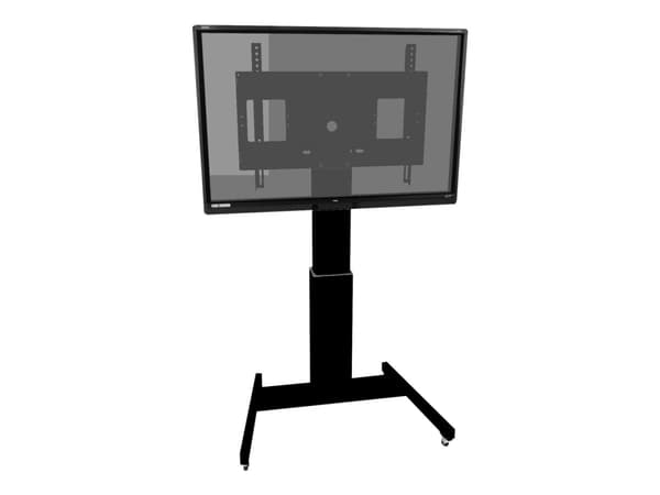 ViewSonic VB-CNM-001 - Vogn - motorisert - for interaktiv flatpanel - plastikk, stål, aluminiumslegering - skjermstørrelse: 42"-100" - monteringsgren