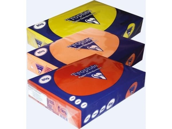 Clairefontaine Trophée, Universaali, A4 (210x297 mm), 500 arkkia, 80 g/m², Kulta, Forest Stewardship Council (FSC)