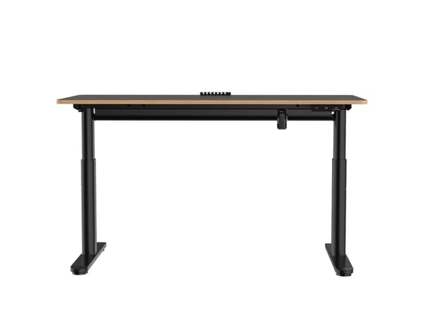 Ultradesk Pulsar, Rett, Rektangulær form, MDF, Stål, Spilling, Sort