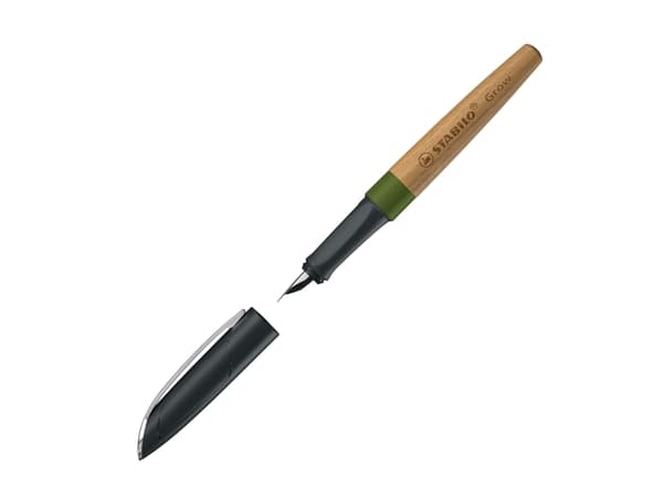 STABILO 5171/1-41, Grön, Ek, Blå, Stål, Tyskland, 18 mm, 155 mm