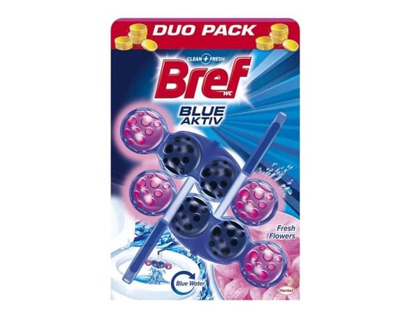 Bref Wc Blue Aktiv Fresch Kukka 2X50g