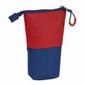 Miniatyrbillede 2 af 5: Pencil Holder Case Safta University Red Navy Blue (8 x 19 x 6 cm)