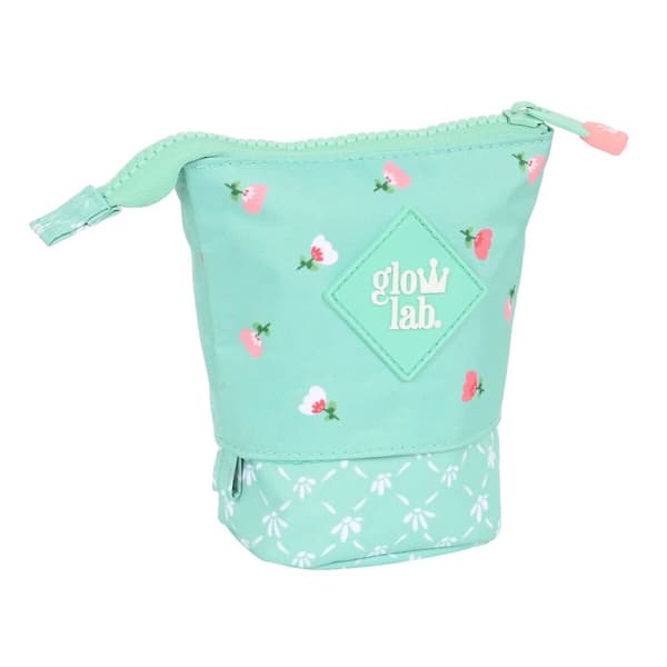 Pencil Holder Case Glow Lab Pepa Green (8 x 19 x 6 cm)
