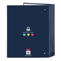 Miniatyrbild 2 av 2: Ring binder Benetton Love Navy Blue A4 (27 x 33 x 6 cm)