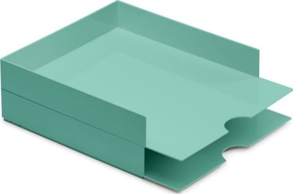 Moxom MOXOM modulært brevbrett, 320x260x60mm, 2 stk, turkis