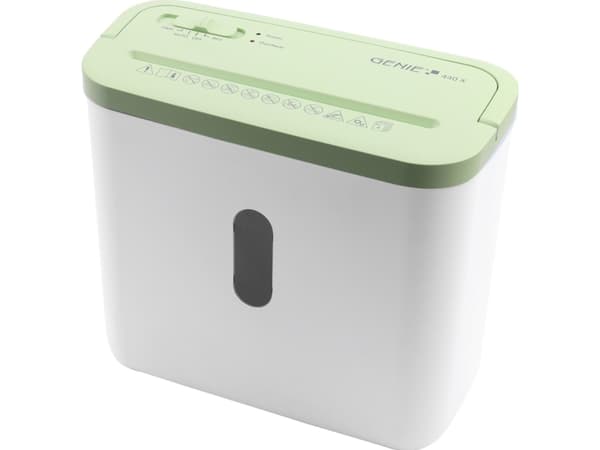 Genie makuleringsmaskin GENIE Aktenvernichter 440 X GR weiß-grün