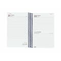 Miniatyrbillede 5 af 6: Diary Finocam YEAR Blue 11,7 x 18,1 cm 2025