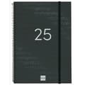 Miniatyrbild 1 av 7: Diary Finocam YEAR Black A4 21 x 29,7 cm 2025