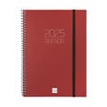 Miniatyrbillede 2 af 2: Diary Finocam OPAQUE Burgundy A5 15,5 x 21,2 cm 2025