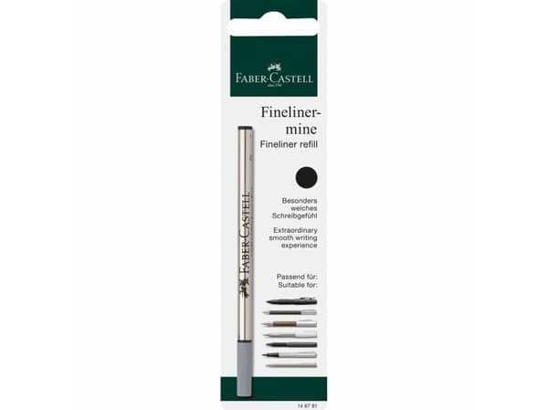 Faber-Castell 148781, Sort, Sort, Sølv, 1 stykker, Blister
