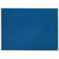 Miniatyrbild 1 av 2: Bulletin board Nobo Essence Blue Felt Aluminium 120 x 90 cm