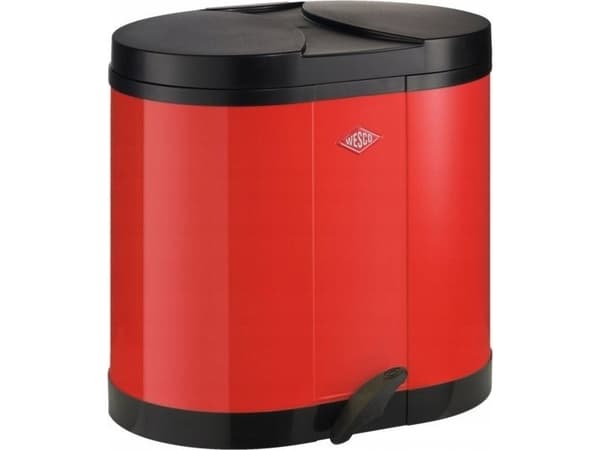 Wesco avfallsbeholder Rød avfallsbeholder 2x15l BETA Wesco