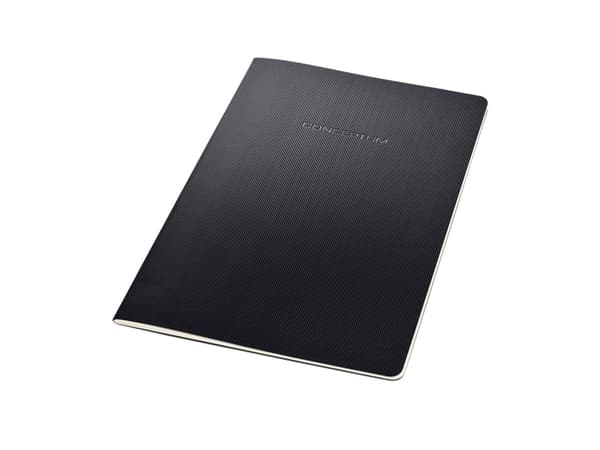 Sigel CONCEPTUM, Musta, A4, 64 arkkia, 80 g/m², Neliöpaperi, Pehmeäkantinen