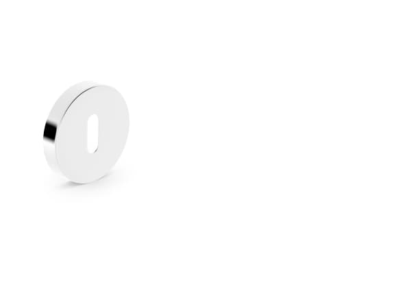 Metal-Bud Eschutcheon For Key Chrome