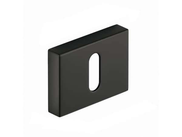 Metal_Bud Eschutcheon For Key Black