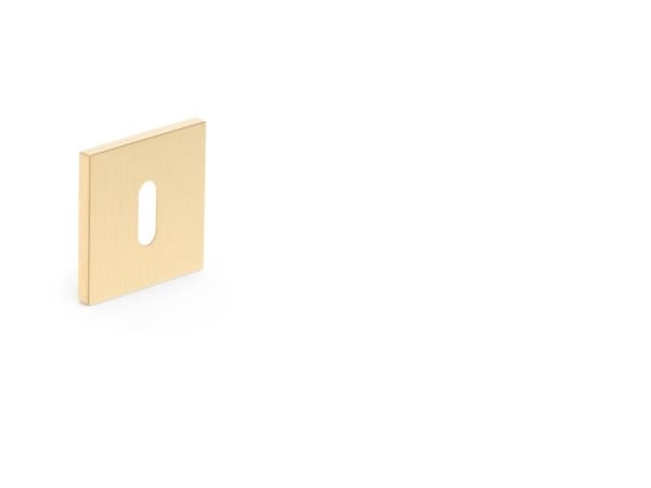 Metal_Bud Eschutcheon For Key Gold