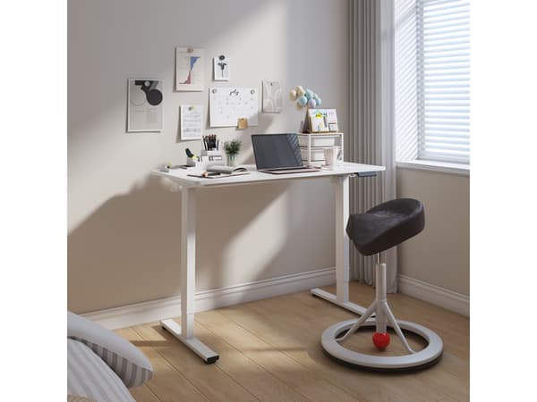 Miniflex höj- och sänkbart bord, vit