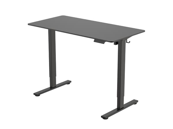 Miniflex höj- och sänkbart bord, svart
