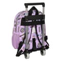 Miniatyrbild 2 av 3: School Rucksack with Wheels Monster High Best boos Lilac 28 x 34 x 10 cm