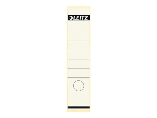 Leitz - Mapperyggetikett - hvit (en pakke 100)