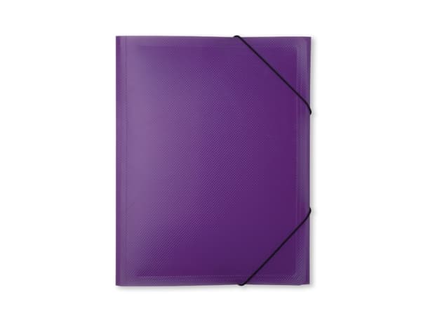 Docusmart Elastikmappe A4 PP Lila - (24 stk.)