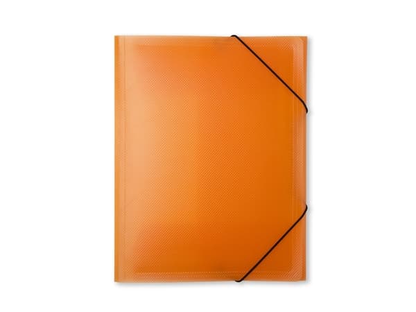 Docusmart Elastikmappe A4 PP Orange - (24 stk.)