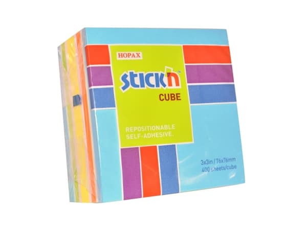 Neonkub 400b 76x76, Sininen / neonpastellinsekoitus OSD76x40x76mm 0,177kg (1k)