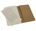 Miniatyrbild 4 av 5: Moleskine Cahier Journal Pocket, fodrad, mjukt omslag Kraft Brown (3 st)