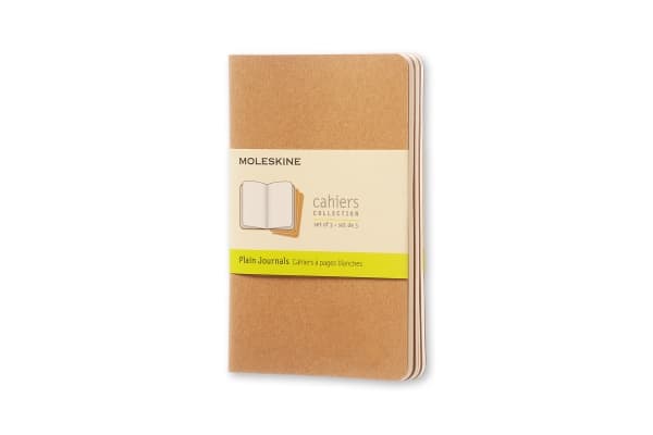 Moleskine QP413, Brun, 64 ark, Matt, Voksen