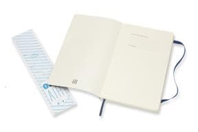 Moleskine Classic Notebook Large, linjeret, soft cover Sapphire Blue