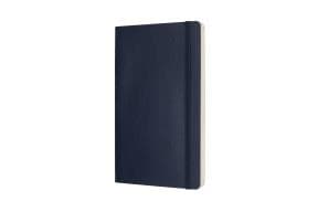 Moleskine Classic Notebook Large, linjeret, soft cover Sapphire Blue