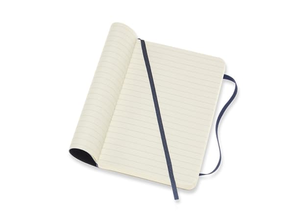 Moleskine Notebook Classic Pocket, linjeret Sapphire Blue
