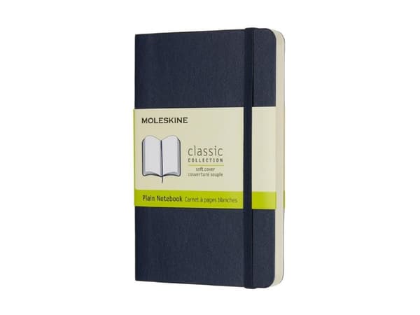 Moleskine Notebook Classic Pocket, ulinjeret Sapphire Blue